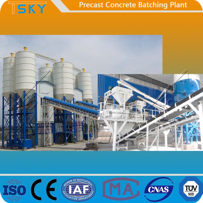 AC 380V 50HZ 30m³/H Precast Concrete Batch Plant